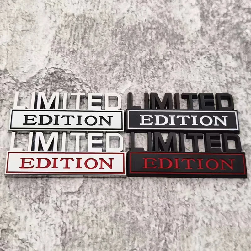 

Cross-border special for car modification standard LIMITED fender standard EDITION body sticker car tail label