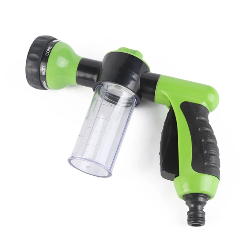 

Portable Water Gun Hose Nozzle Car Washer Garden Watering Jet Spray High Pressure Sprinkler Foam Lance Automobiles Cleaning Tool