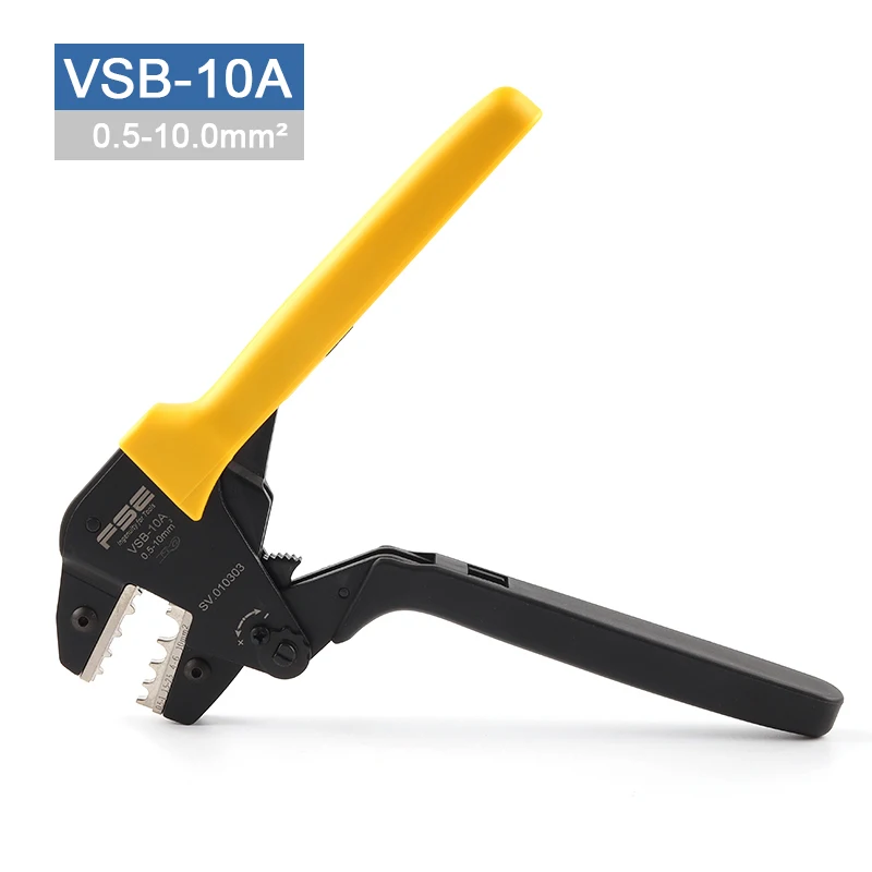 VSB-10A высококачественные обжимные клещи инструмент для обжима клемм изоляции 0,5-10 кв. Мм 20-7AWG обжимные клеммы саморегулирующийся инструмент