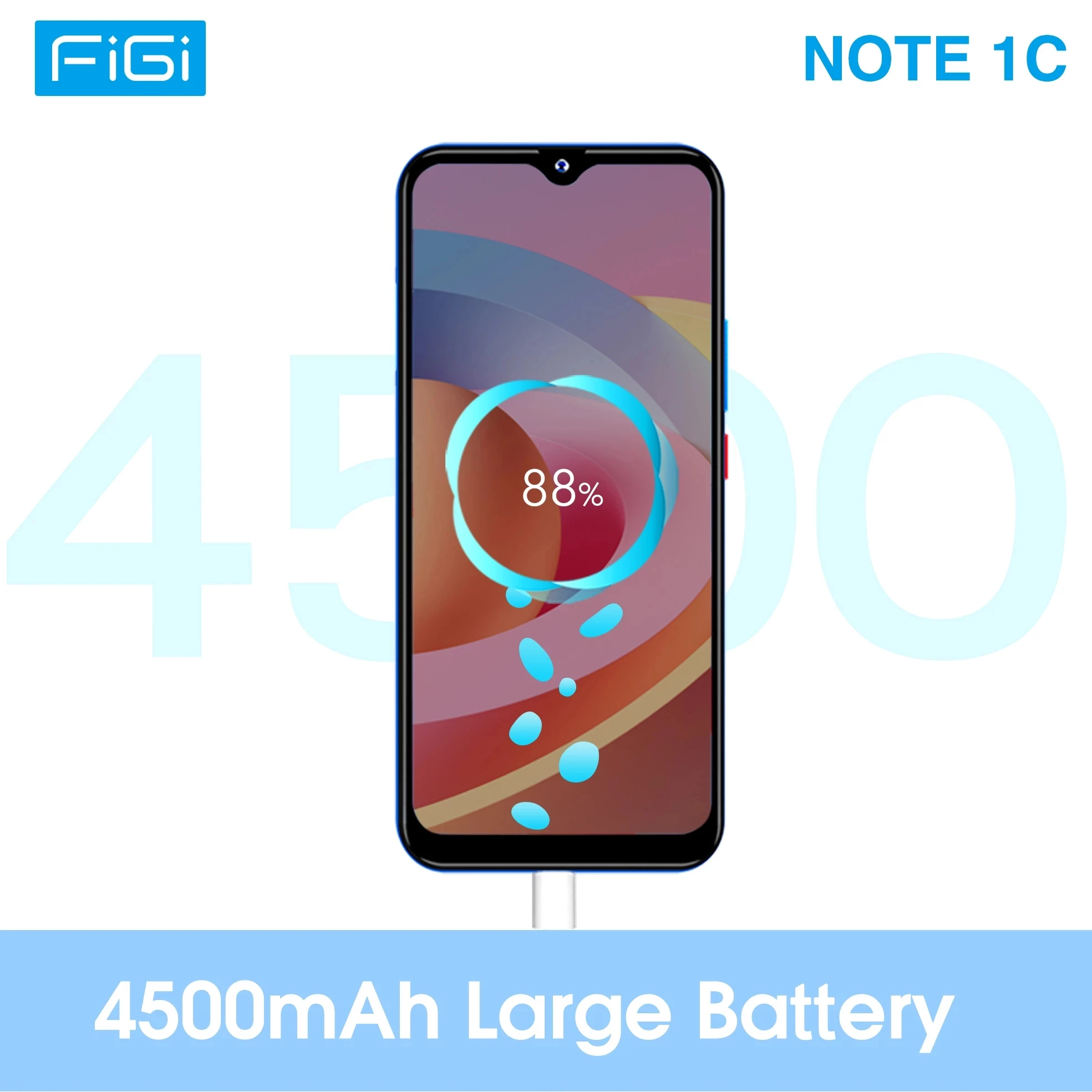 Global Version FIGI NOTE 1C 3GB 32GB Smartphone Android 11 6.6