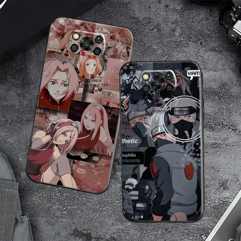 

Naruto Decoupage Phone Case For XiaoMi 11 Pro 11 Ultra Note 10 Lite Pro CC9 Mi CC9e 10S 9SE 7bmd TPU Silicone Etui Cool PVC