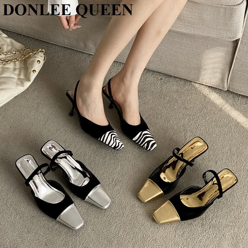 

Женские блестящие туфли-лодочки на тонком высоком каблуке, разных цветов