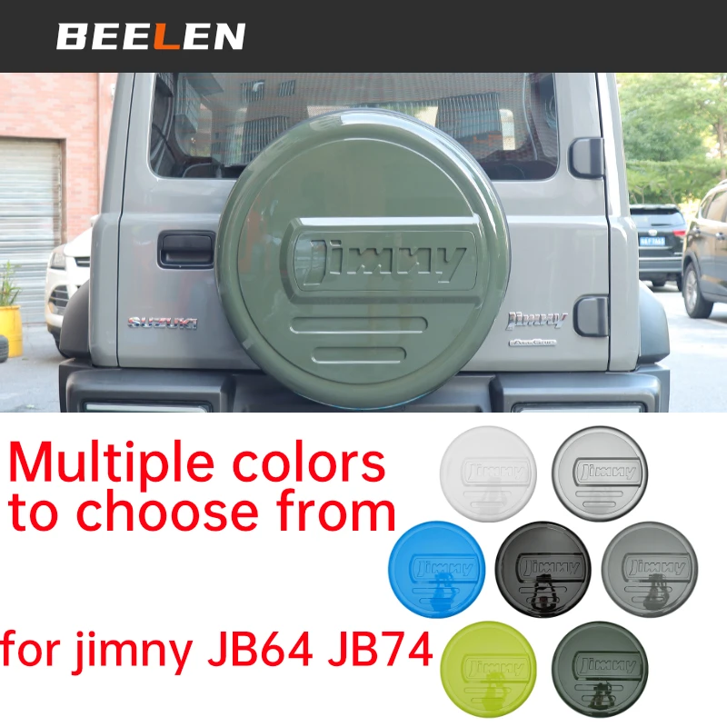 

Spare Wheel Cover For Suzuki Jimny JB64 Sierra JB74W 2019 2020 High Quality ABS Spare Tire Cover Turtle Shell Outer Accessaries