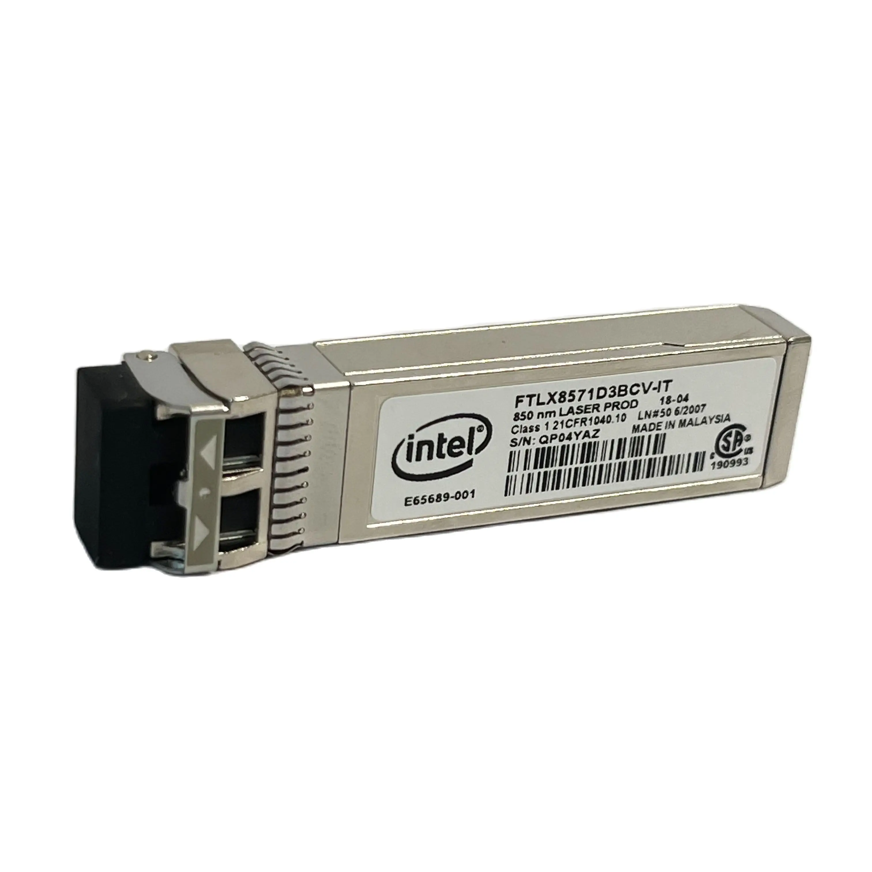 E10GSFPSR FTLX8571D3BCVIT1 & AFBR-709DMZ-IN2 INTEL 10GB SR SFP DELL Y3KJN 0Y3KJN Optical Transceiver Module