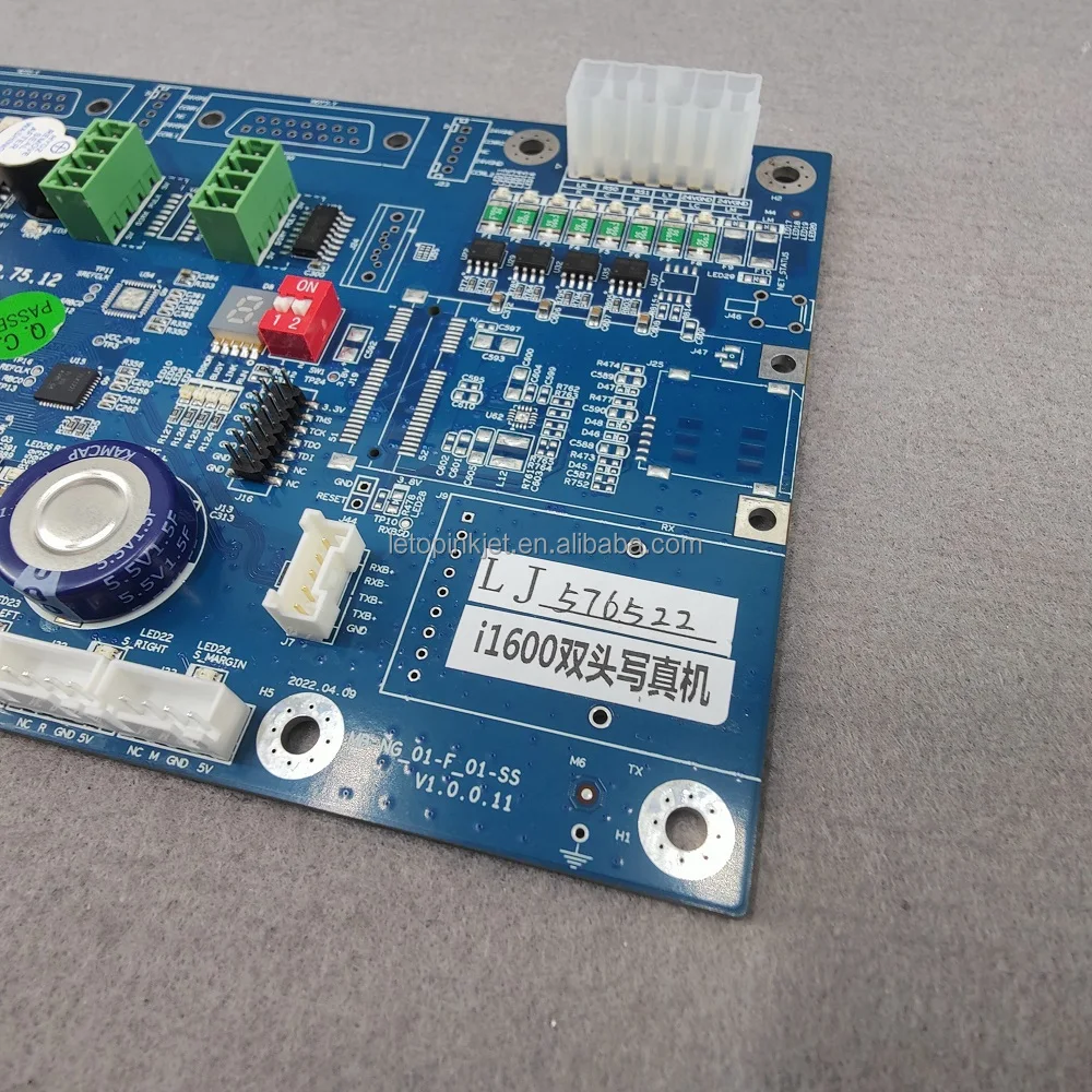 Двусторонняя печатающая головка LETOP Hoson i1600 Печатная I1600 экологичный растворитель