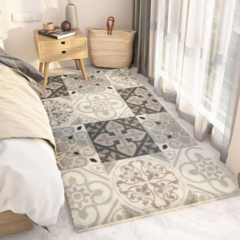 

Nordic Rug Carpet Morocco Persia Menanga Lamb Carpet Ethnic Style Area Rugs Center Rug For Living Room Bedroom Home Decor