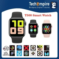 t500t5s smart watch series 5 smartwatch bluetooth call touch screen music 44mm pedometer sport tracker heart rate
