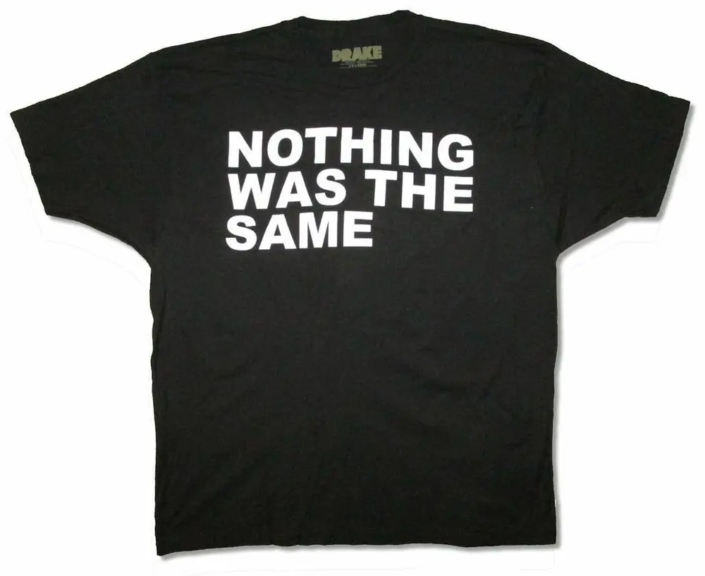 

Drake NWTS Non Tour Mens Black T Shirt New Adult