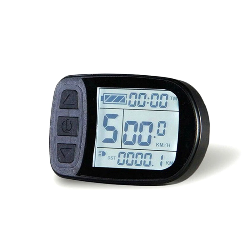 

1 PCS Mountain Bike Conversion Lithium Power With Quintessence KT-LCD5 LCD Meter/SM Connector Display For 24V 36V 48V
