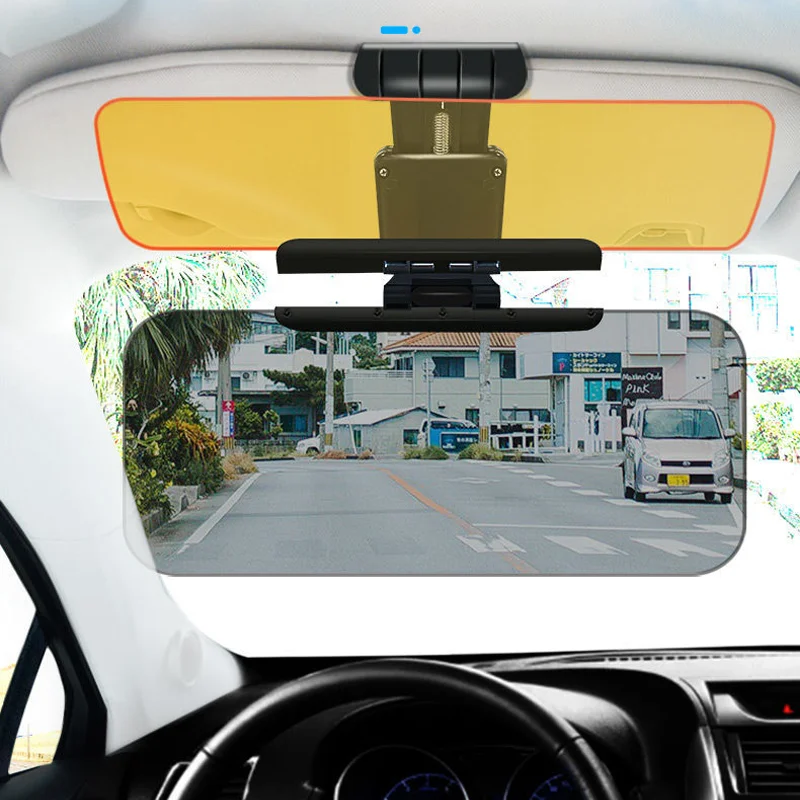 

Car Anti-glare Sun Visor Double Layer Prevent High Beam Filter Sunlight Driver Goggles Adjustable Angle Interior Accessories