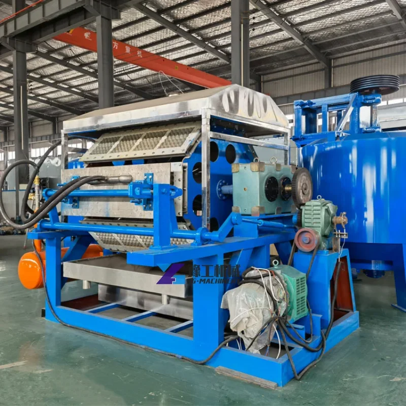 1000-3000 шт. новый дизайн машина для изготовления лотков яиц из бумажной целлюлозы