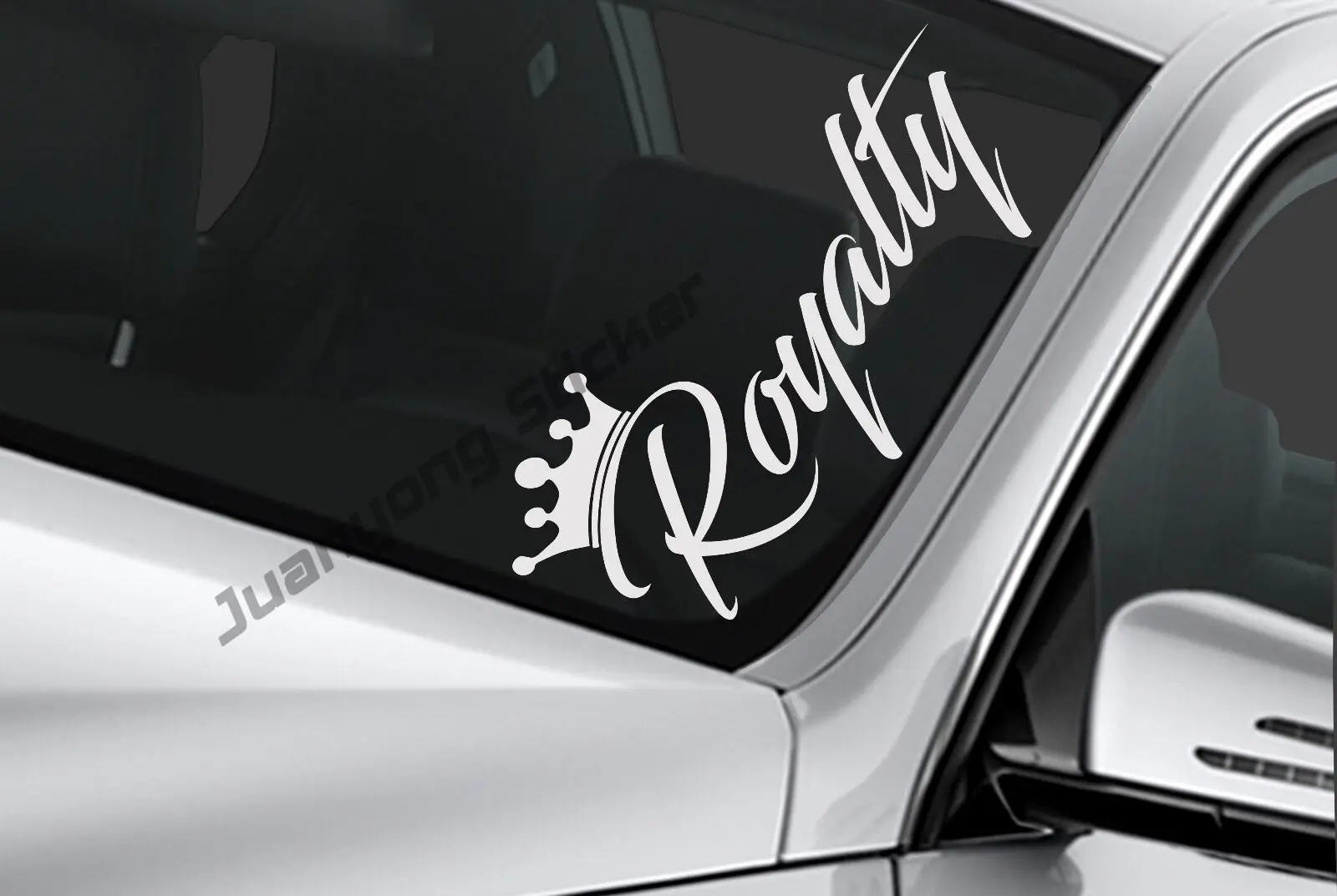 

Royalty crown sticker JDM LARGE stance Funny drift lowered car windshield decal Creative Refit Sticker Cover scratches Decor