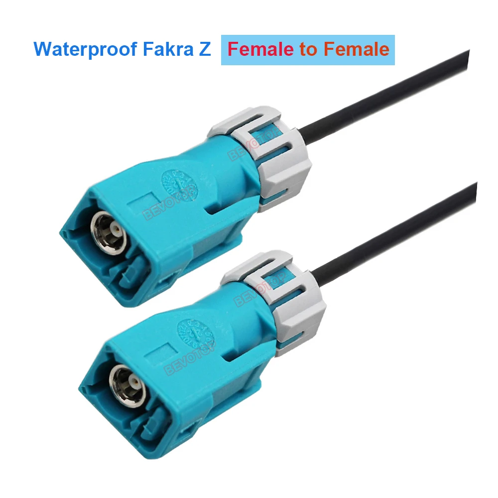 1 шт. новый водонепроницаемый коаксиальный удлинитель Fakra Z разъем Мама-мама RG174 RF