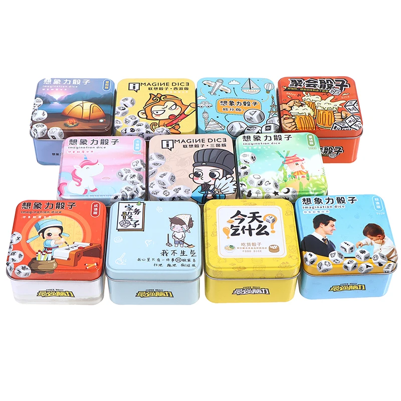 

История паззл с игральными кубиками настольная игра рассказ история металлические коробки с детской игрой