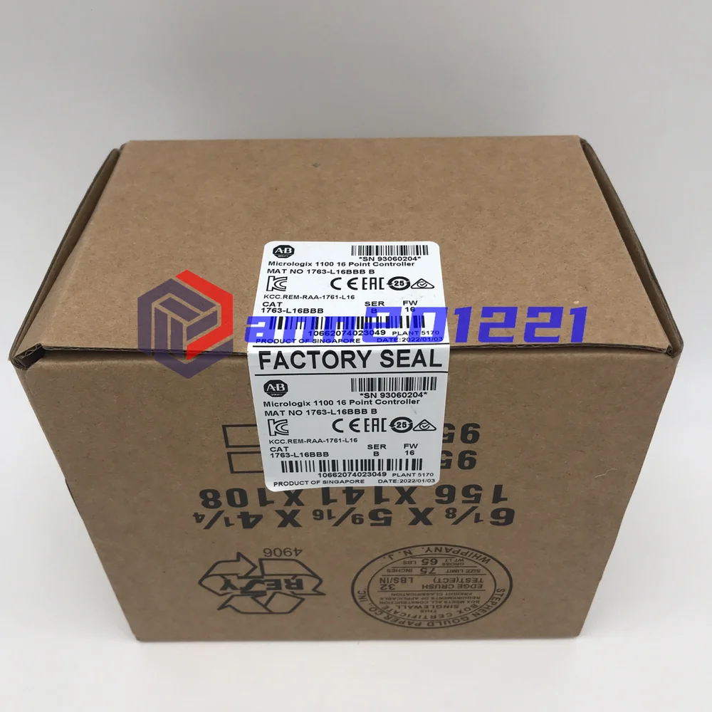 

16-точечный контроллер AB micrology 1100, 1 шт., 1763-L16BBB