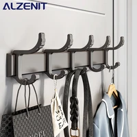 coat hook wall towel rack nordic air gun gray space aluminum hanger multifunctional hanger shower rack living room accessories