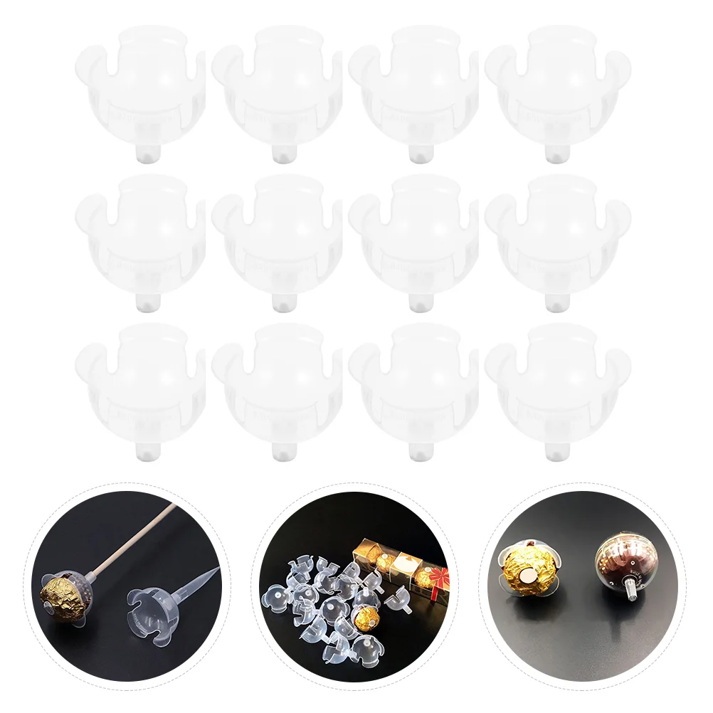 

Chocolate Holder Base Candy Bouquet Round Truffle Clear Cup Flower Box Support Tray Wrappers Balloon Cups Stick Stand Case