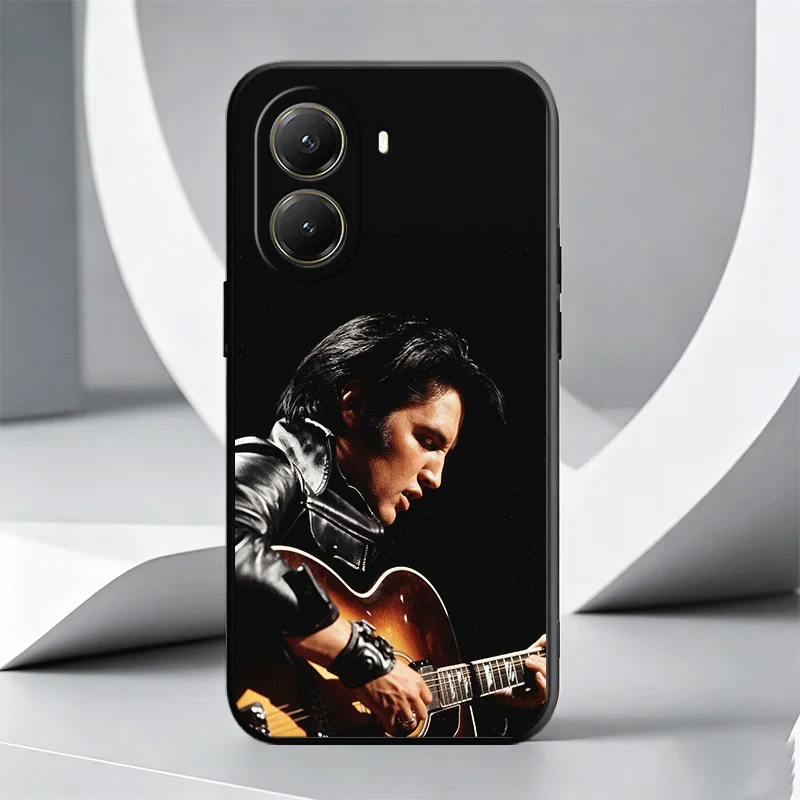 Фото Мягкий чехол для телефона Xiaomi Poco M7 M8 X7 X8 Pro Max X5 X3 Singer E-Elvis P-Presley X6 M6 M5S F8 F7 Redmi 15 15C 14C 13C 15T 17T №4