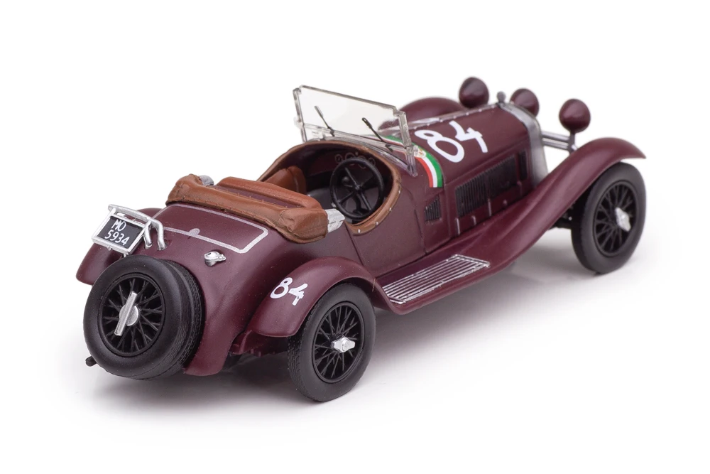 ALFA ROMEO 6C 1750 GS # 84 TAZIO NUVOLARI WINNER MILLE MIGLIA 1930 |