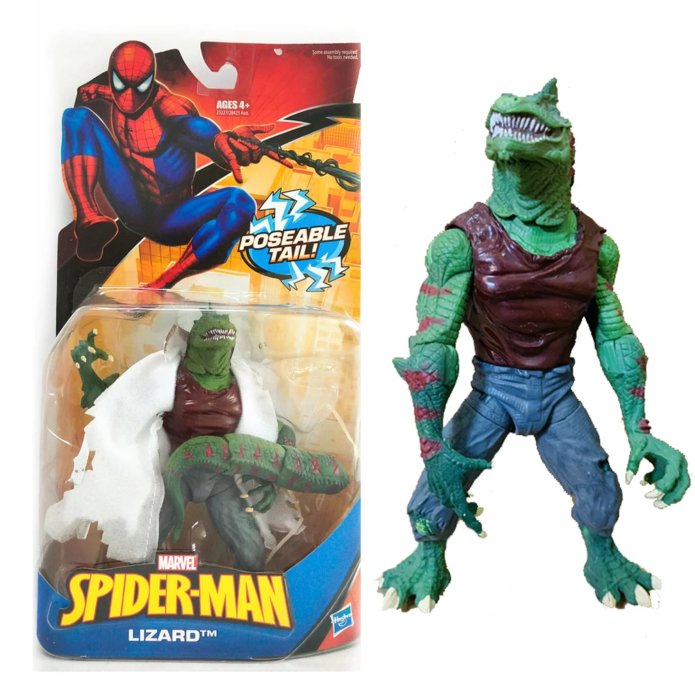 Экшн-фигурки Marvel Select Super злодея ящерица Куртиса коннектора подвижные суставы