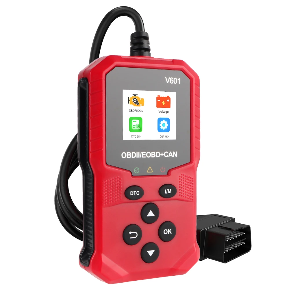 

Диагностический Сканер V601 OBDII/EOBD Для Автомобилей, Многоязычный OBD2 Сканер Для Диагностики Двигателя