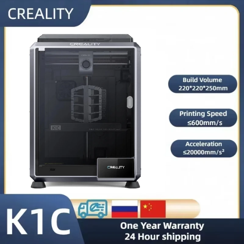 3D-принтер CREALITY K1C скорость 600 мм/с с камерой AI печатью стабильная рамка