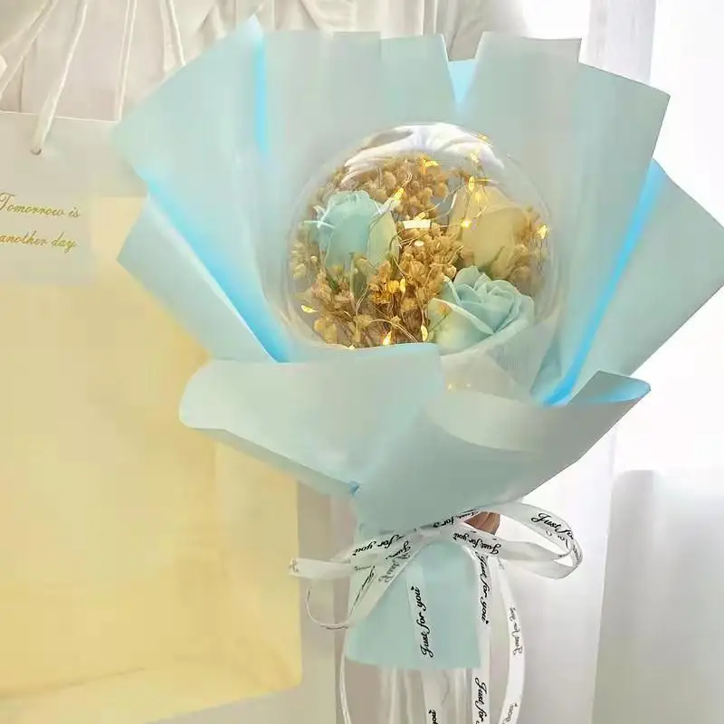 Gypsophila букет из сушеных цветов Xingdailu кукла креативная Милая Сетка Красный