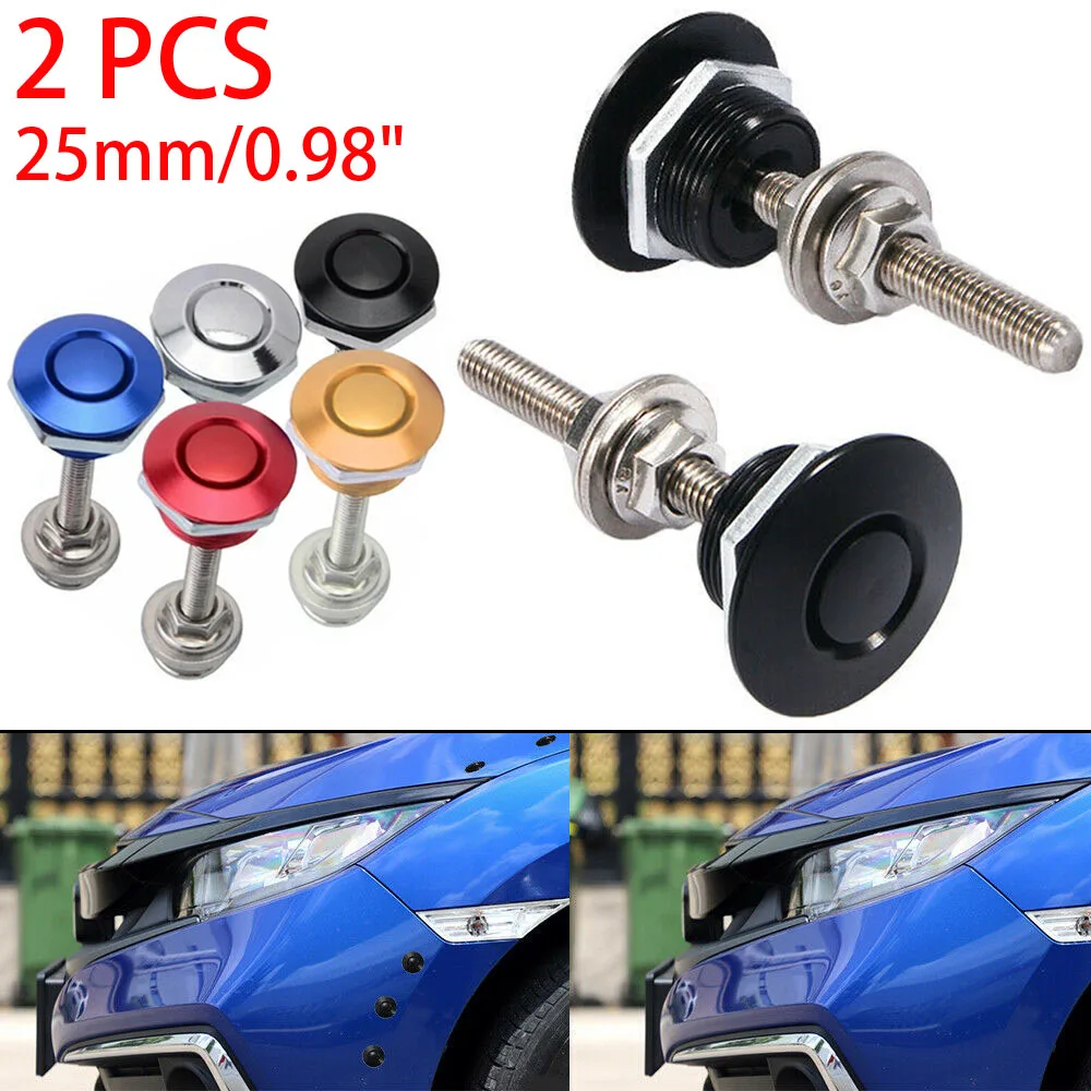 

25 мм, 2 шт., универсальные аксессуары для автомобильного стайлинга