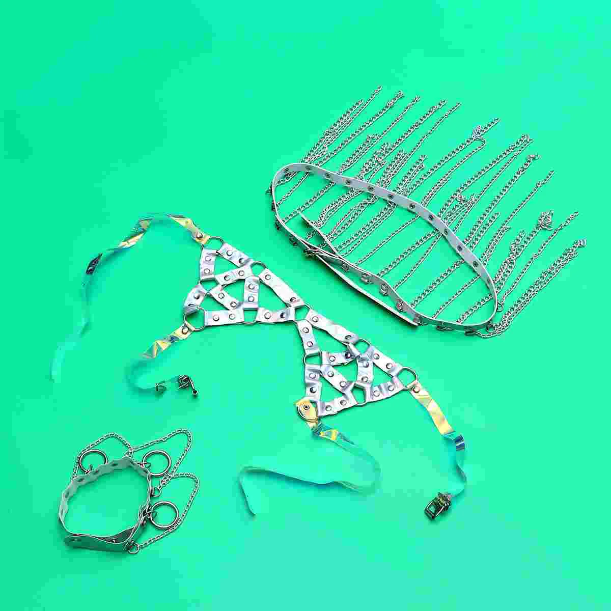 

1 Set/3PCS Fashionable All-Match Chain Waist Belt for