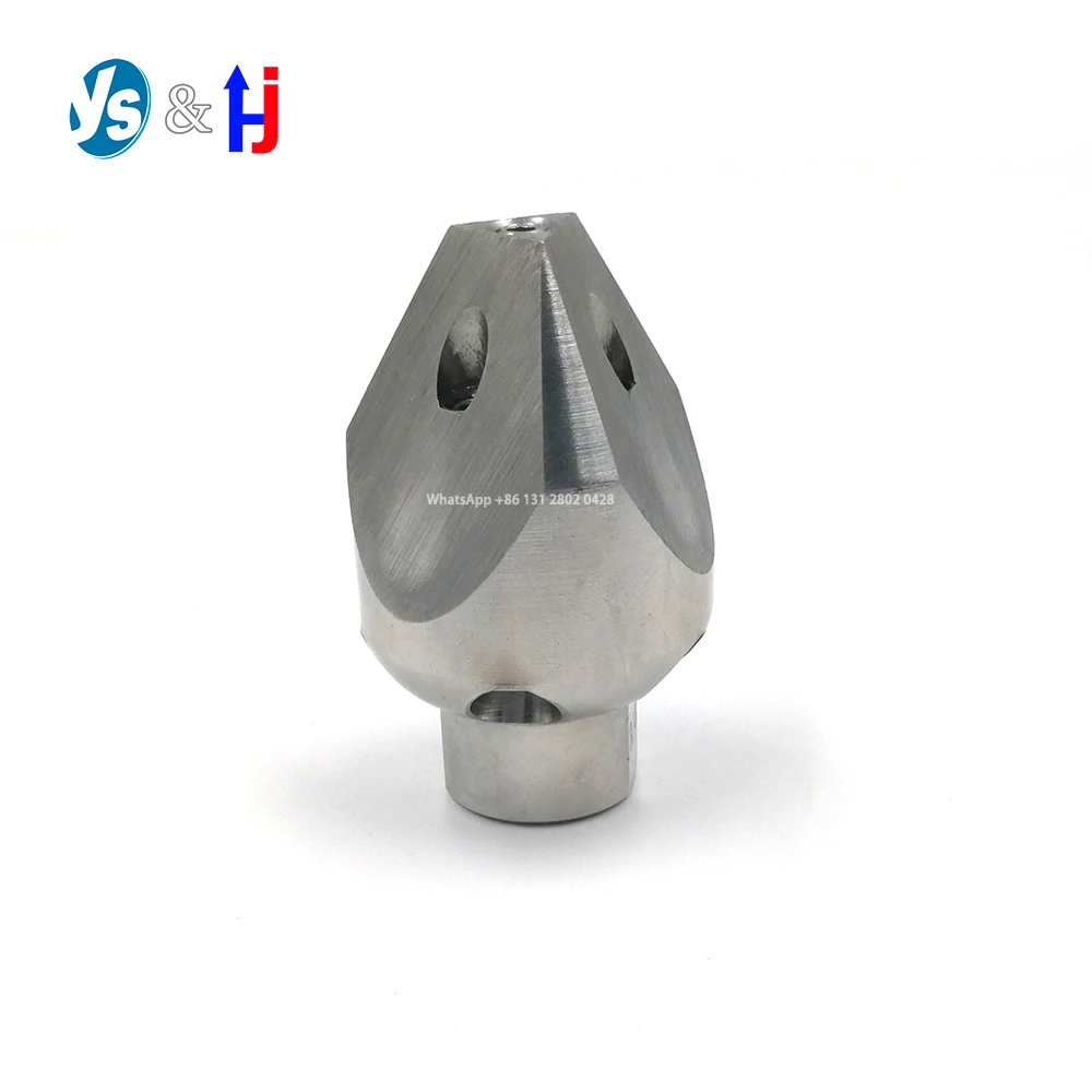 Best Quality M22, 3/8", 1" inch  High Pressure Dredge the Sewer Nozzle Stainless Steel  Puncture Punching Clean Rinse Wash