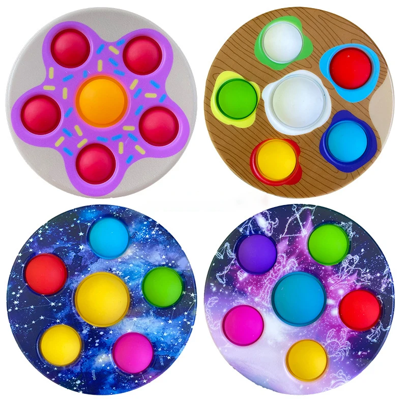 Новые милые простые диммы для снятия стресса Детские сенсорные игрушки