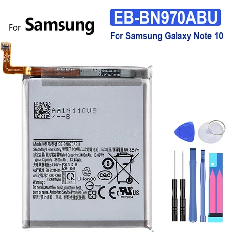 EB-BN970ABU сменный аккумулятор на 3500 мА · ч для Samsung Galaxy Note 10 Note X Note10 NoteX Note10 5G SM-N970 N970W N970F + Инструменты