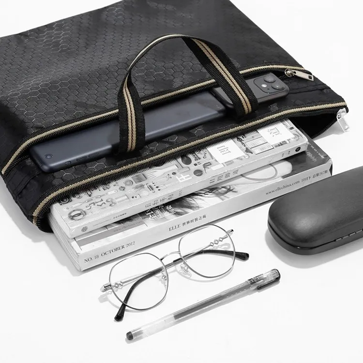 Мужские портфели большой емкости однотонный органайзер для документов ноутбука