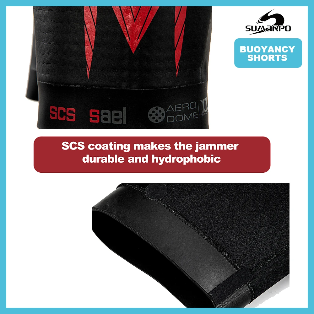 SUMARPO триатлоновые гидрокостюмные шорты Yamamoto из гладкой неопрена для тренировок