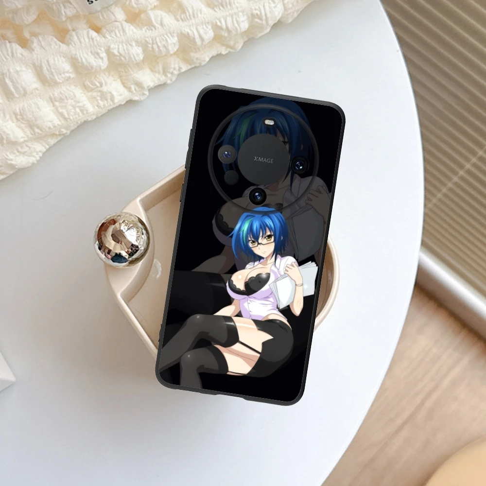 Школьный DXD Xenovia Чехол для мобильного телефона Huawei Mate 60 50 40 30 20 10 Pro Plus Lite E 5G черный