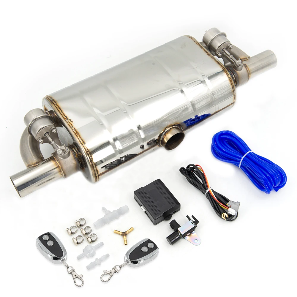 Универсальный выхлопной глушитель трубы вырез с беспроводным пультом