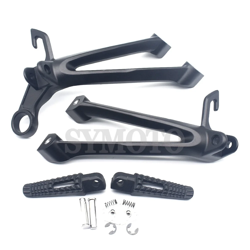 

Подножки для заднего пассажира мотоцикла для Suzuki GSXR 600 750 2008 2009 2010, кронштейн, подножки, подножки GSXR600 GSXR750, подставки для ног
