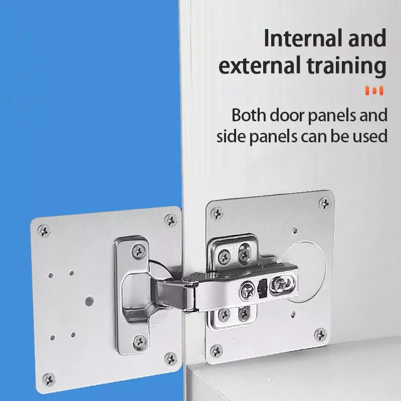 

NEW2022 Durable Hinge Repair Plate Table Cabinet Door Hinger Cabinet Furniture Drawer Window Door Hinges Furniture Hardware Acce