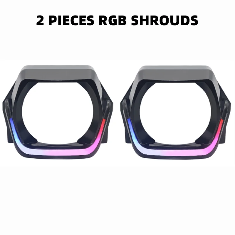 

SANVI 3,0 дюйма квадратные кожухи светодиодные ангельские глазки с белыми синими RGB для фар автомобиля, матричный объектив проектора DRL DIY, модернизированная автозапчасть