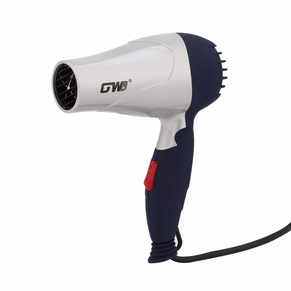 

Mini Portable Foldable Handle Compact 1500W Hair Dryer Blow Dryer Hot Wind Low Noise Long Life Outdoor Travel Styling Accessory