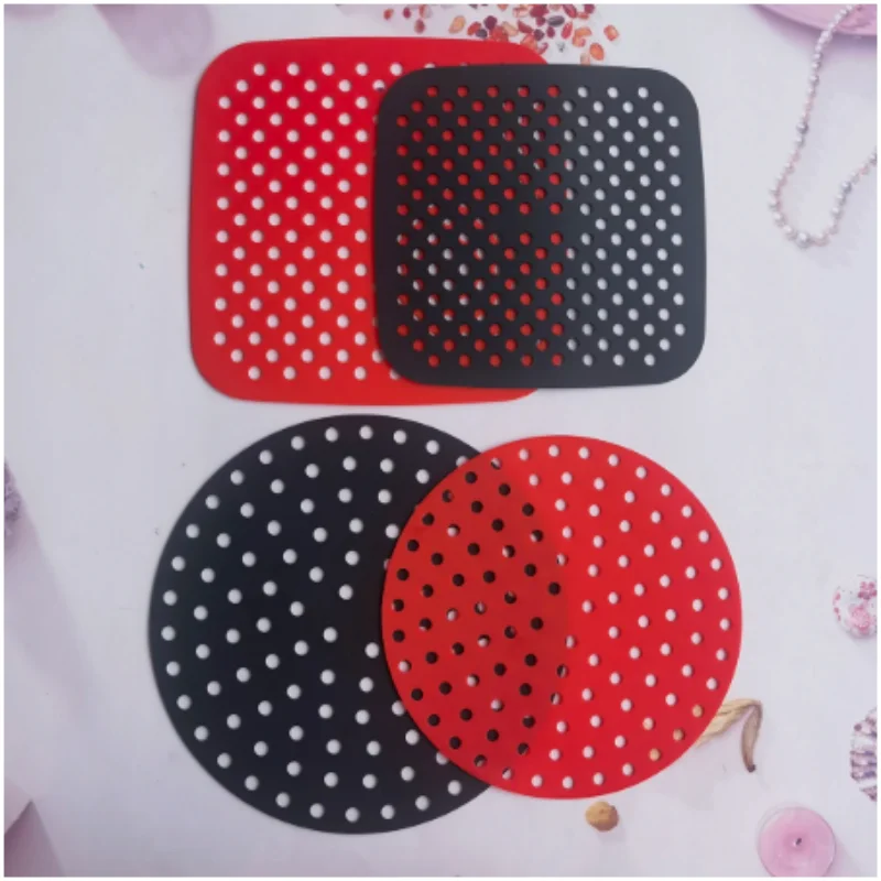 

Air Fryer Silicone Mat Kitchen Accessories Accessories Bakeware Oil Mats Cake Grilled Saucer Non-stick Baking Mat Pastry Tools