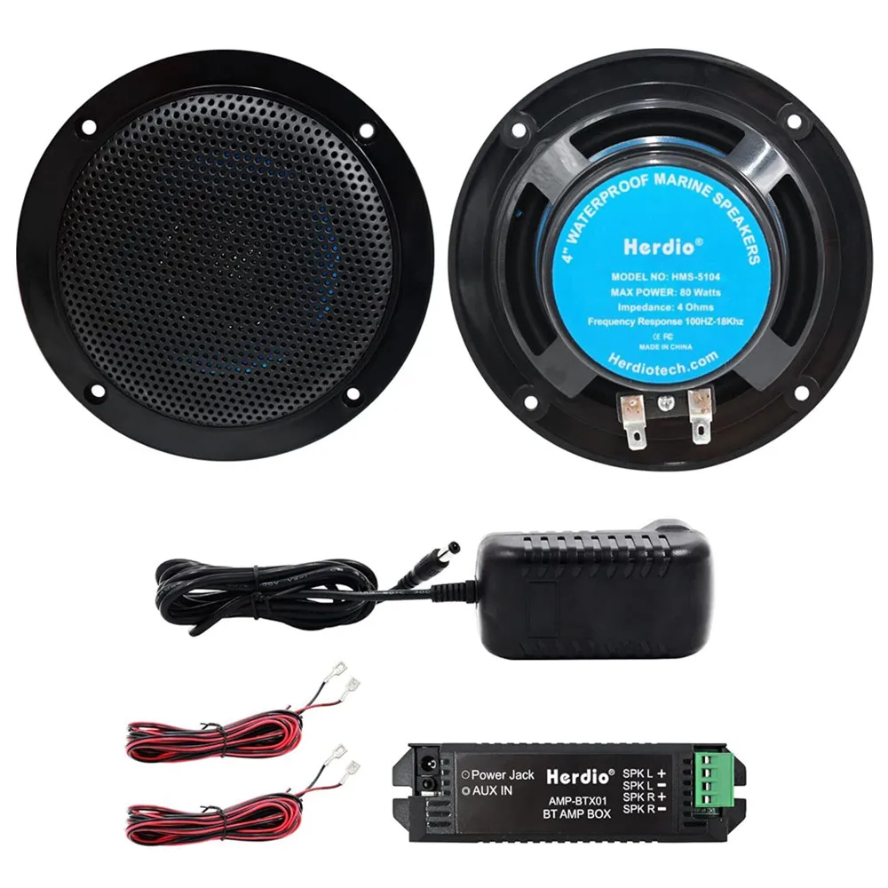 Herdio 160 Вт 4 ''морской усилитель Bluetooth совместимые потолочные ...