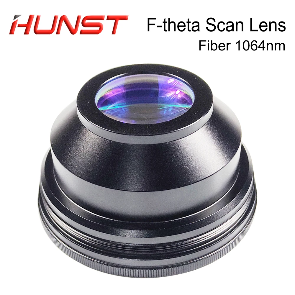 HUNST F-theta M85x1 Сканирующая Линза 1064 Нм Полевая 50-400 Мм Фотоэлемент Для Оптоволоконной