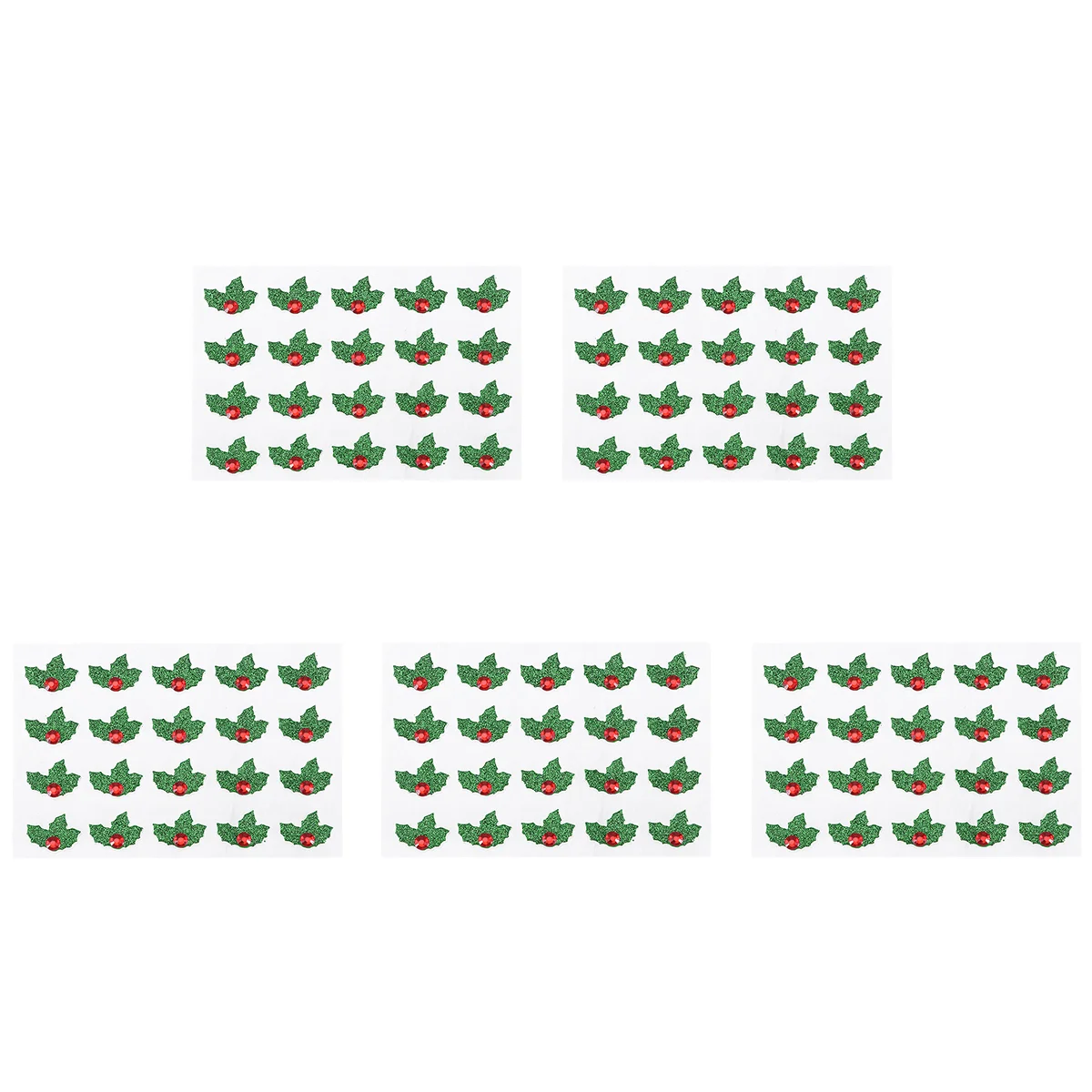 

Stickers Christmas Holly Leaves Day Embellishment Patrickst Party Supplies Patricks Mini Dimensional Accessories Stickercrafts