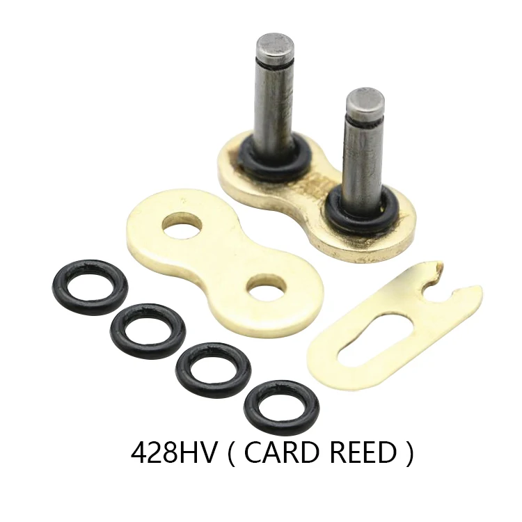 

Пряжка цепи мотоцикла, кольцевое звено, соединительный разъем тяжелой цепи, главное соединение с уплотнительным кольцом, замок цепи 428 520 525 530