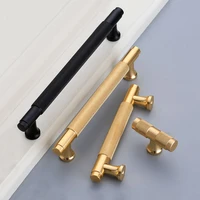 furniture cabinet drawer handle gold black luxury t bar cupboard kitchen wardrobe dresser door pull knob handle hardware