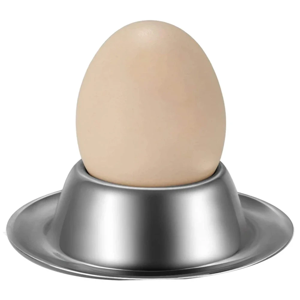 

Egg Cup Egg Tray Stainless Steel Soft Boiled Egg Cups Holder Stand For Restaurant Safe Egg Tools Kitchen Tools