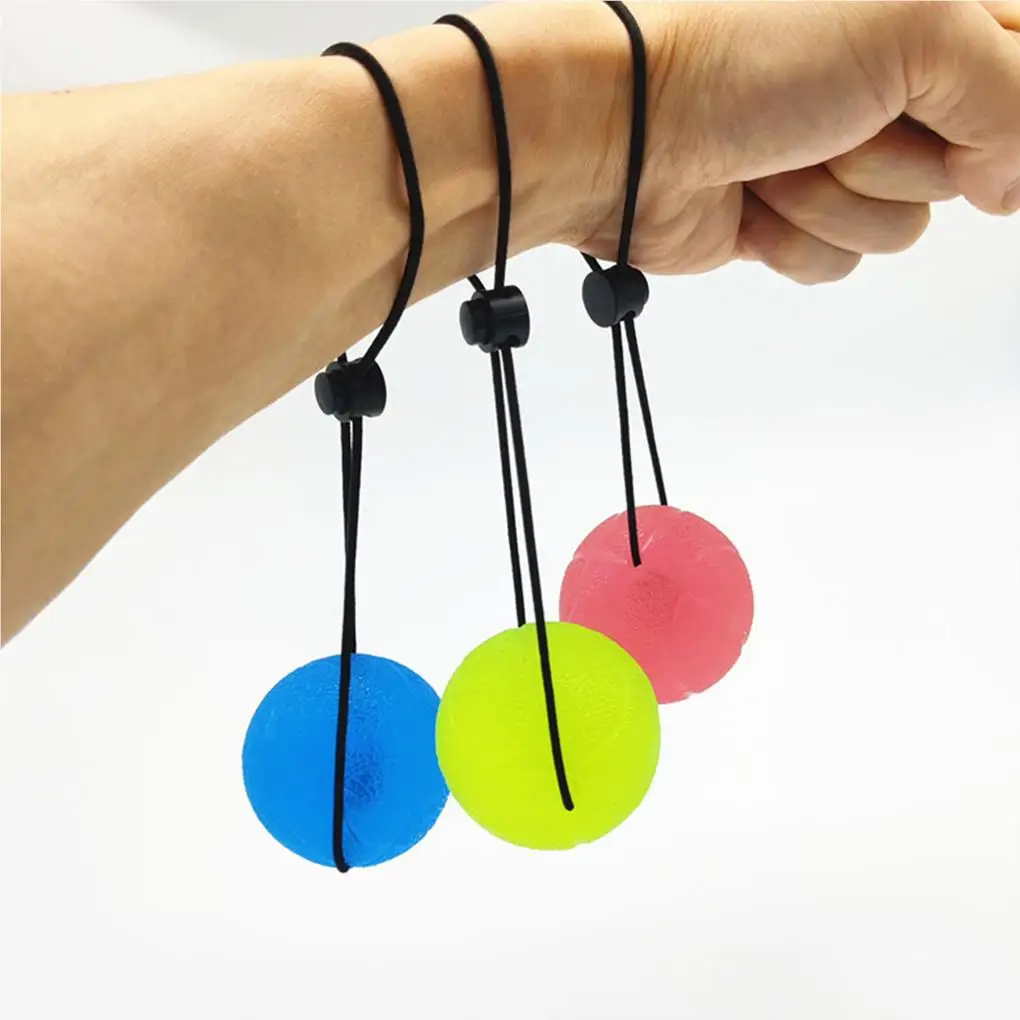 

3Pcs Stress Balls Strength Trainer with 3 Resistance Levels with Adjustable Wrist Strap Hand Exercise Anxiety Relief