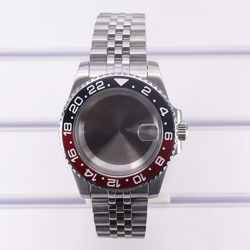 FEIYASHI 40 мм корпус для часов из нержавеющей стали юбилейный браслет GMT безель Seiko NH35