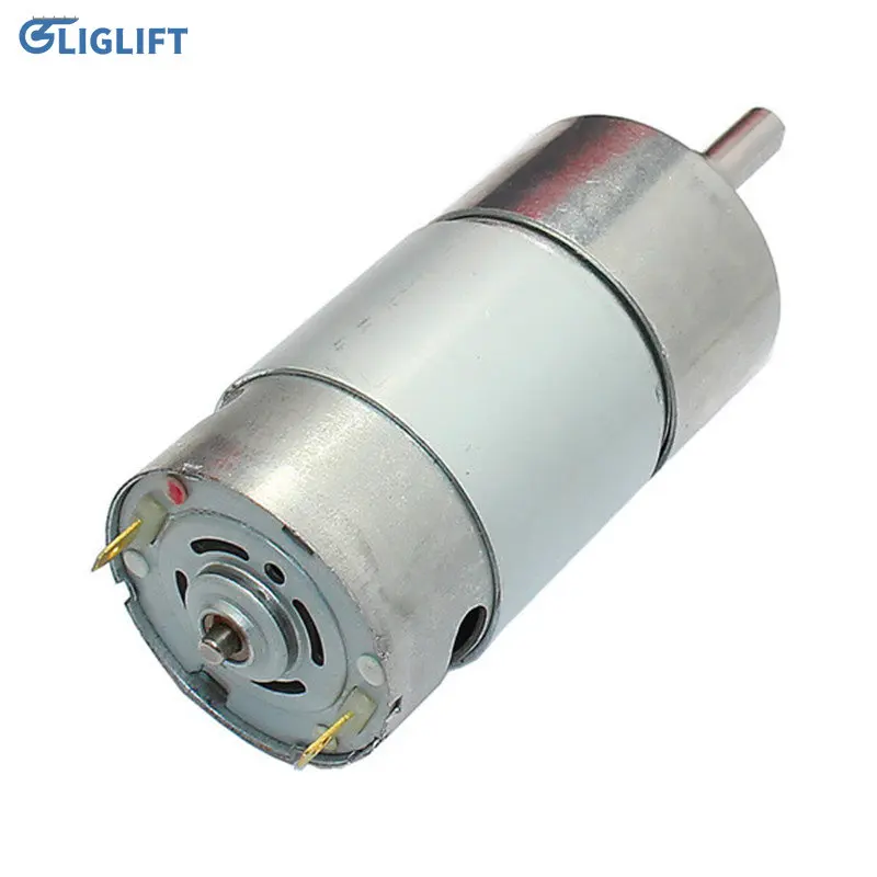Редукторный электродвигатель постоянного тока 12 В, 300 об/мин, 37GB-550, Электрический высокоскоростной мотор-редуктор с высоким крутящим моментом для игрового автомата, детектора денег